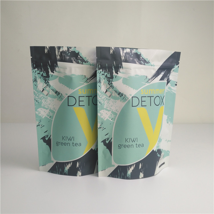 پاکت کیسه های چای سبز قهوه بسته بندی کیسه های میان وعده غذایی ضد رطوبت سازگار با محیط زیست