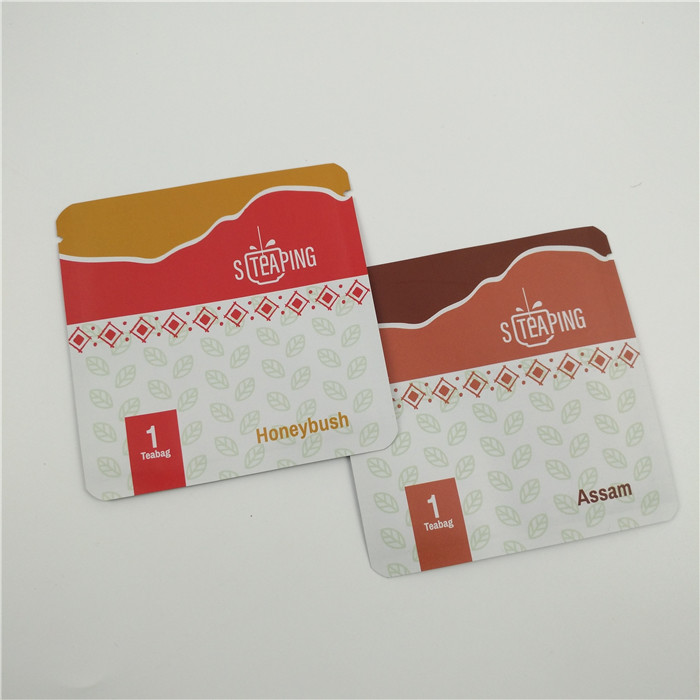 چای Mylar Heat Seal آلومینیوم فویل کیسه مواد غذایی درجه چاپ بوی ضد گراور چاپ