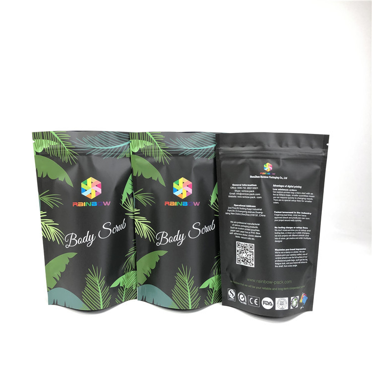 کیسه های زیستی قابل استفاده مجدد مالت Mylar نمک حمام آرایشی و بهداشتی ضد بوی ثابت