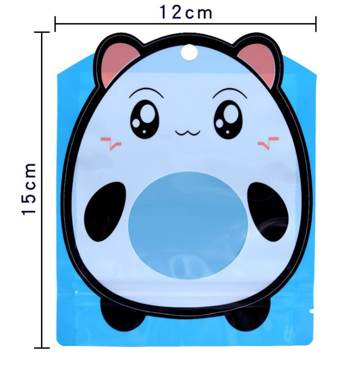 شکل نامنظم کیسه های پلاستیکی مهر و موم شده جانبی اثبات بوی آب نبات