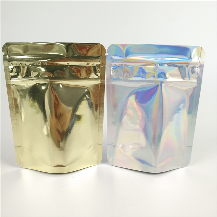 پلاستیک پلاستیکی کیسه زیپلاک SGS 200 گرم با پنجره CMYK