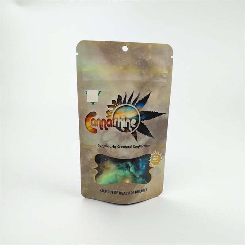 Smell Proof 3.5g قابل بازجویی بودن Mylar Bag VMPET برای کوکی ها