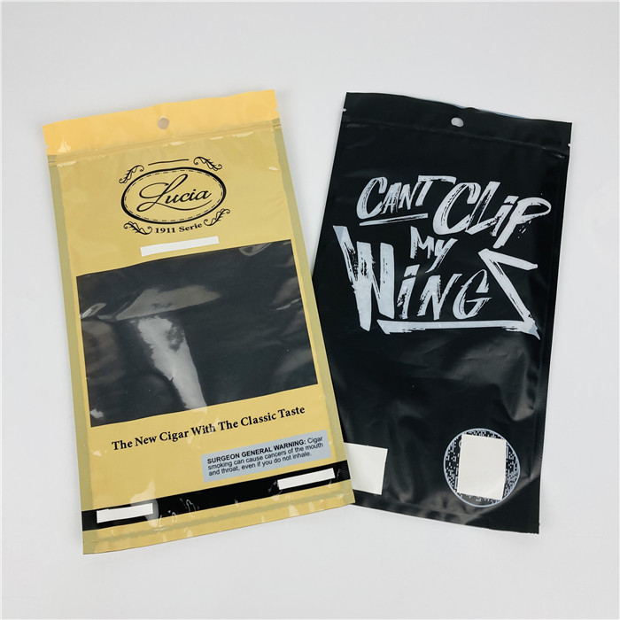کیسه های پلاستیکی بسته بندی زیپلاک فویل آلومینیومی ضد بوی سفارشی بوی بسته بندی بسته بندی برگ برگ سیگار