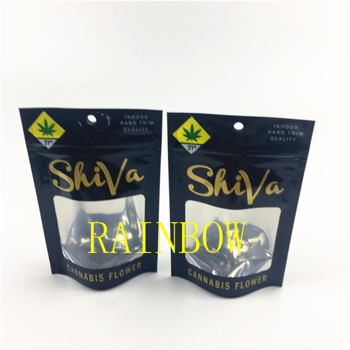 چاپ دیجیتالی ایستاده فویل آلومینیومی 1000 میلی گرم خوراکی بسته بندی کیسه های میان وعده mylar با زیپ