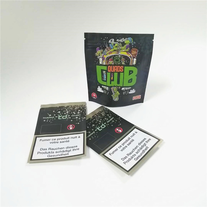 کیف زیپ SGS 14g 28g فویل مخصوص کودکان CMYK 120mic