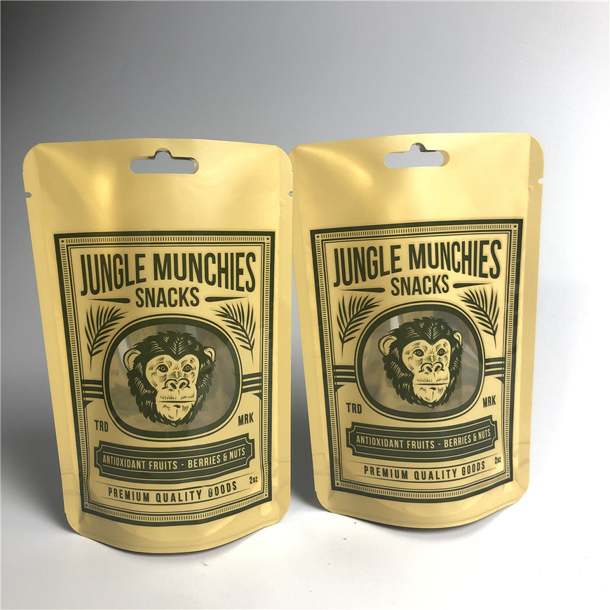 کیسه های بسته بندی میان وعده PA 1.5C AL 0.7C مت ایستاده MPET