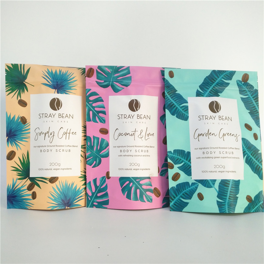 کیسه بسته بندی مات OPP vmpet کیسه نمک 100 گرم 200 گرم فویل آلومینیومی Mylar Pouch