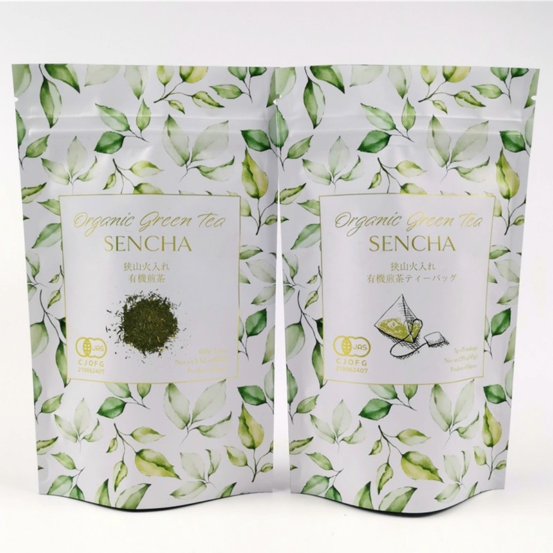 کیسه های بسته بندی چای قهوه ای Mopp Vmpet 50G 250G 500G کیسه پلاستیکی Mylar