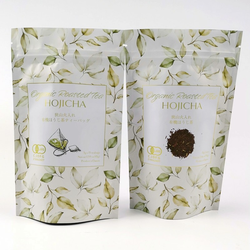 VMPET FDA Cmyk مات آلومینیوم فویل کیسه 150mic چای Matcha پودر