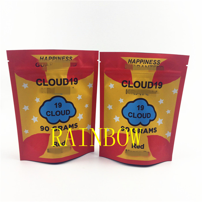 کیسه کوکی FDA 120mic پلاستیکی Mylar Edibles کیسه VMPET کیسه زیپ فویل