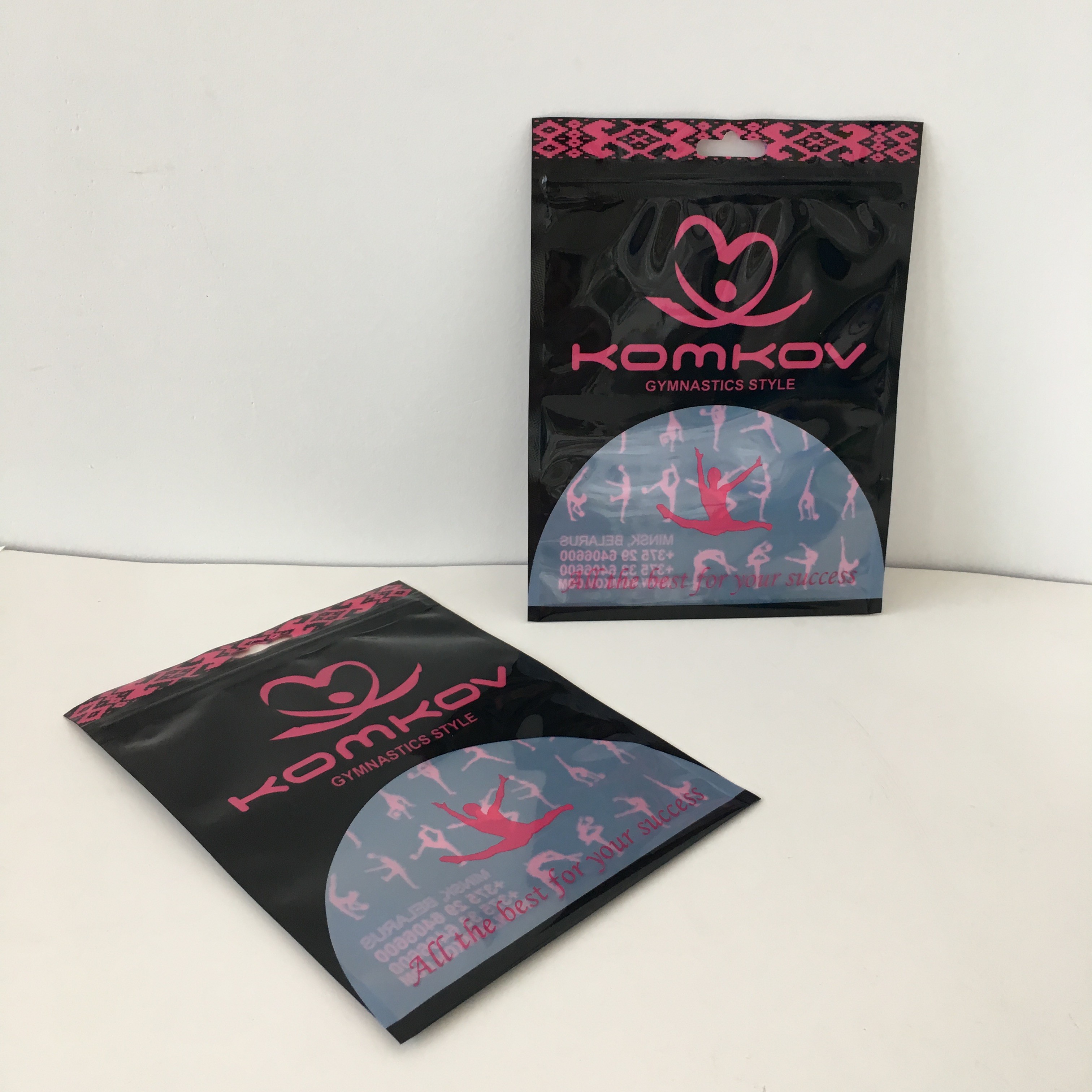 جوراب های ورزشی CMYK MOPP کیف های ایستاده کیف های ضد آب Opp