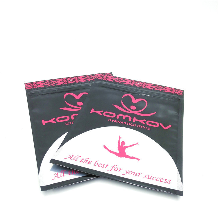 جوراب 13x21cm MOPP Ziplock کیسه زیپ پلاستیکی VMPET Pantone برای جوراب های ورزشی