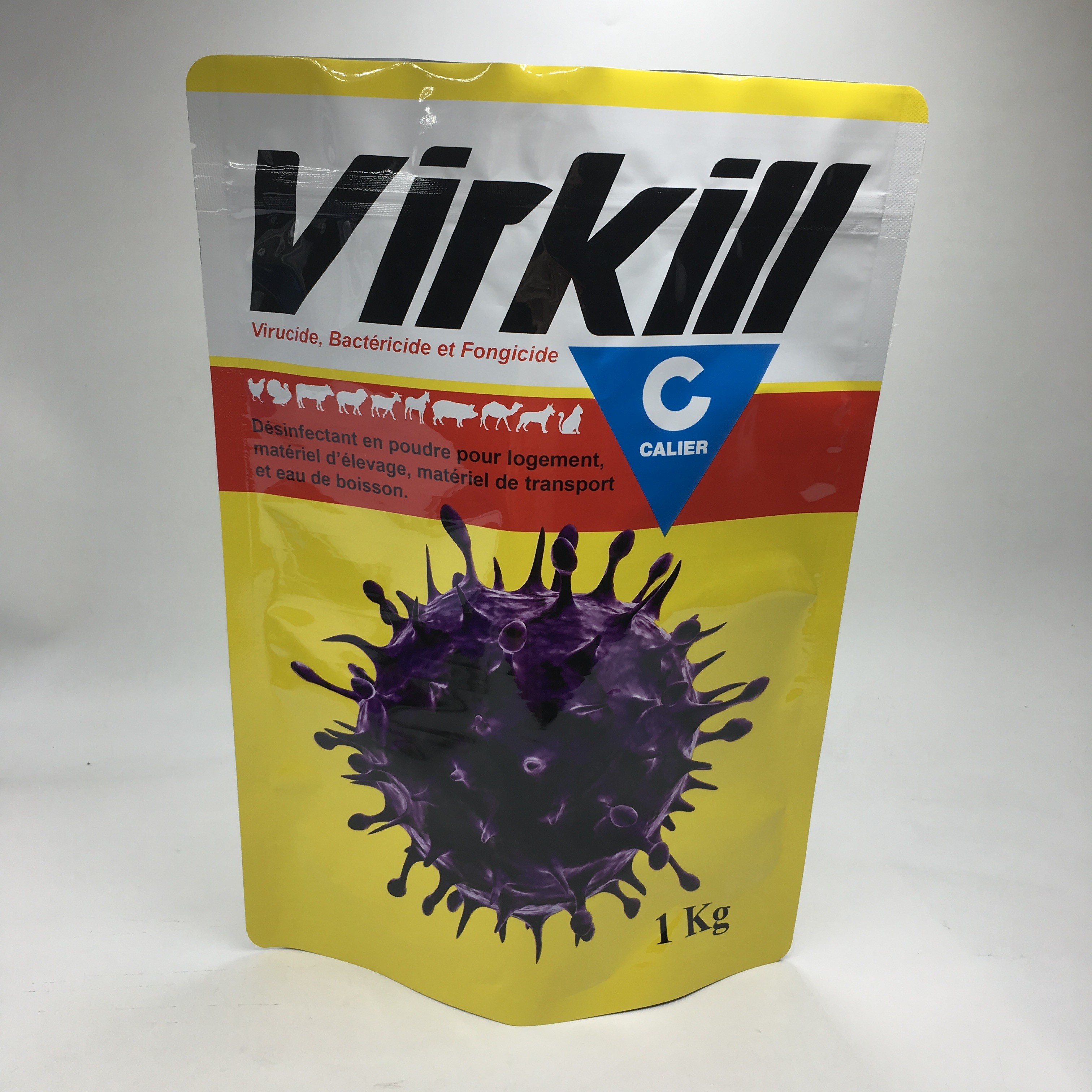 کیسه های بسته بندی مواد غذایی ذخیره سازی مواد غذایی فویل آلومینیومی ورقه ورقه ای بسته بندی Ziplock 1 کیلویی کیسه های پودر مواد غذایی