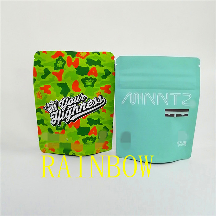 کیسه بسته بندی زیپ 3.5 میلی متری Soft Touch Black Matte Child Pro/Zip کیسه بسته بندی/کیسه بسته بندی علف هرز