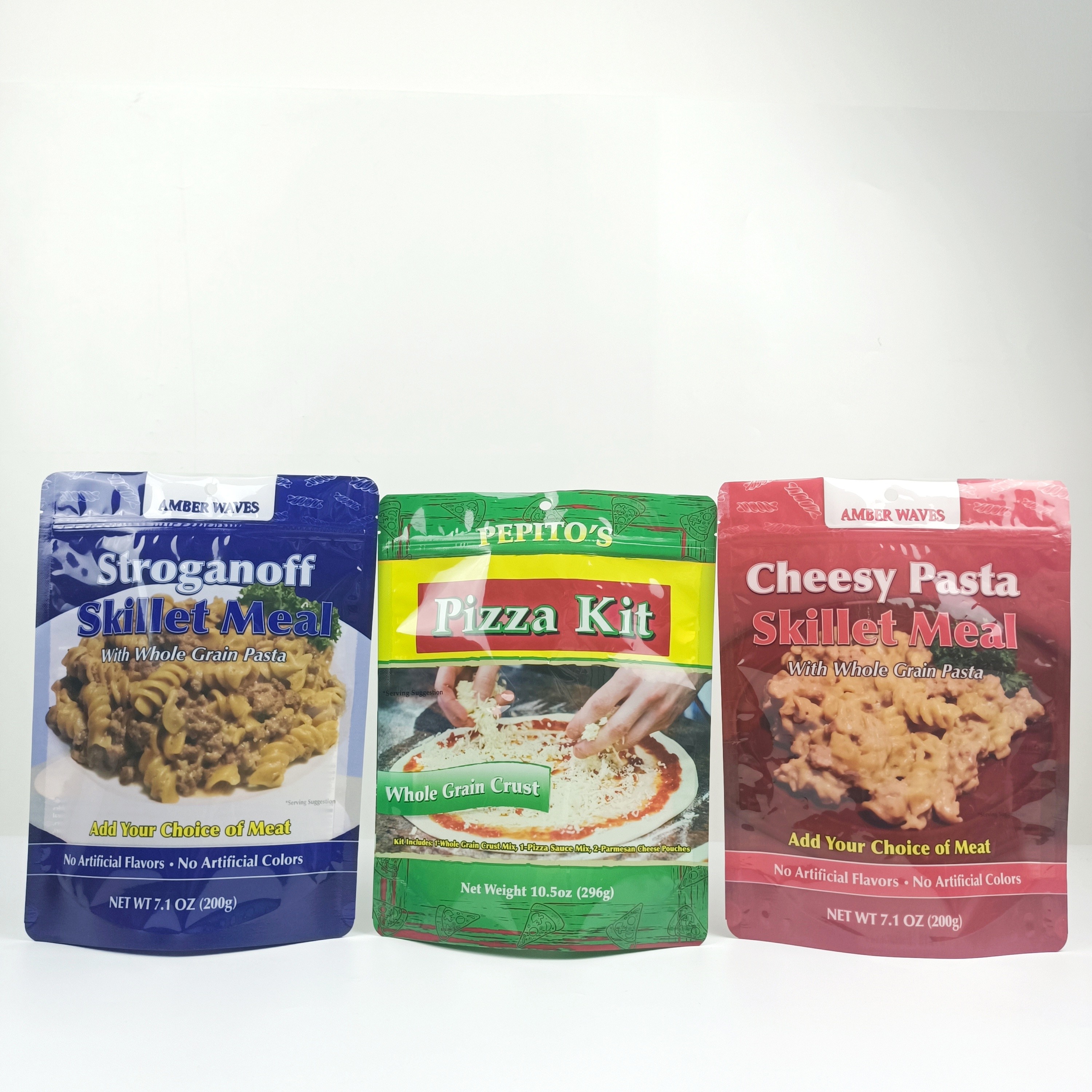 CMYK Mopp resealable Mylar Ziplock Bag Retort Pouch کیسه پلاستیکی Doypack