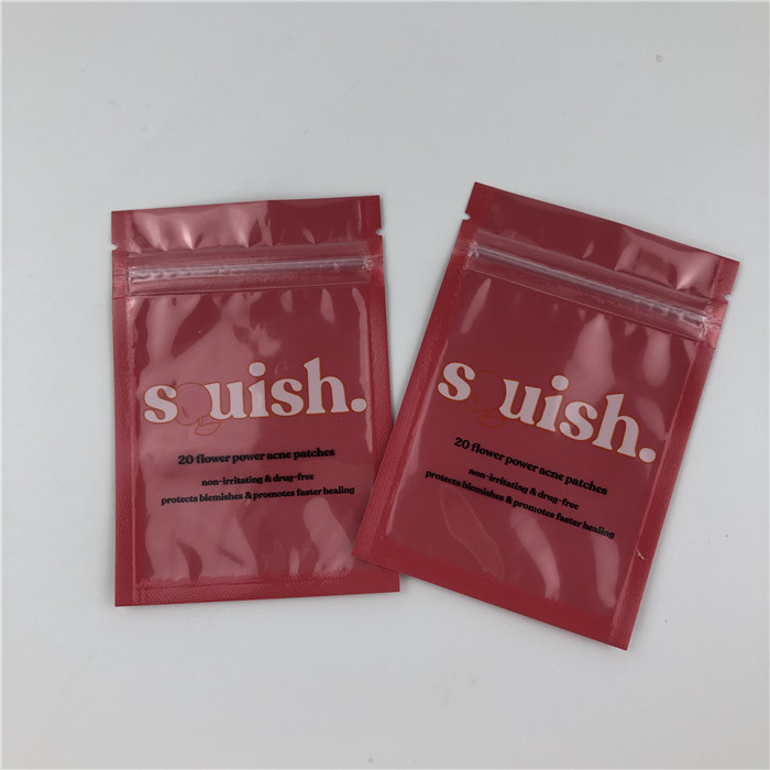 کیسه زیپ 120mic MOPP Gravure Mylar Zipper 0.7c Al با پنجره جلو شفاف