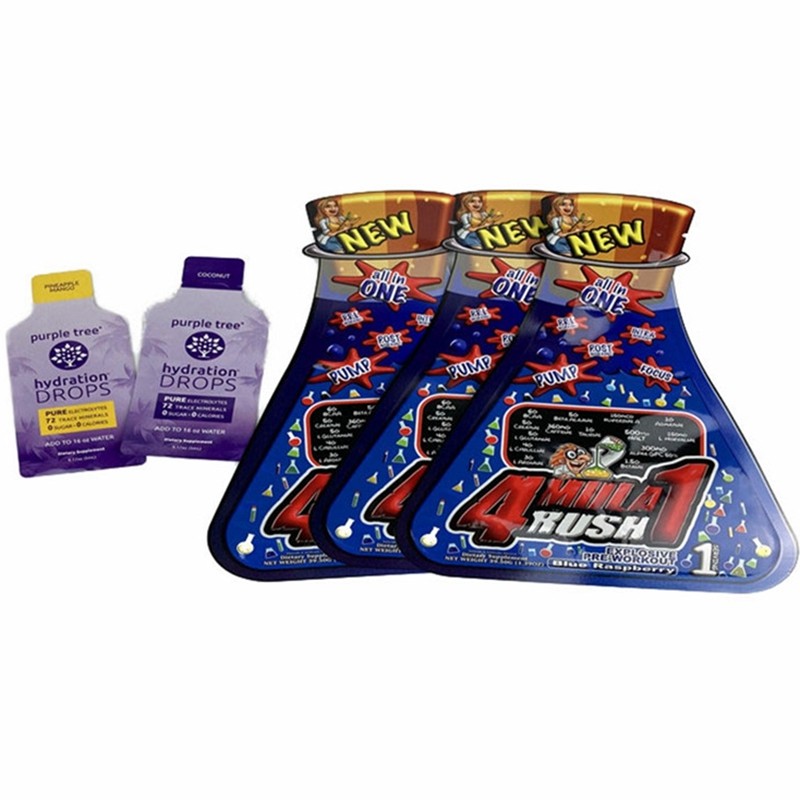 بسته‌های پلاستیکی مخصوص چاپ سفارشی مایلار سافت تاچ کیسه‌ای خوراکی کیسه شامپوی کرم آرایشی دلتا ۸