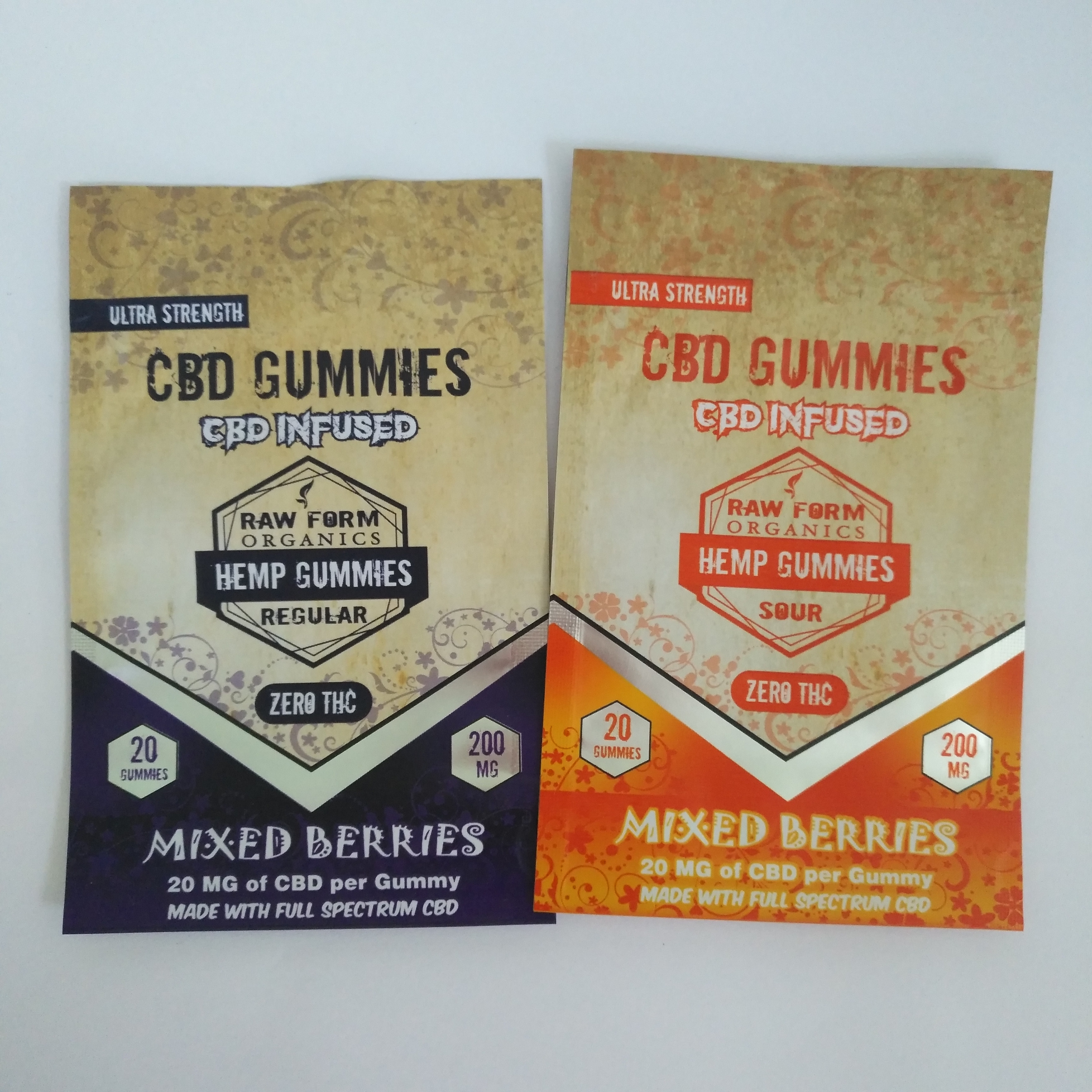 150 میلی گرم THC CBD Sugar Doypack Candies کیسه بسته بندی Gummies کیسه بسته بندی آب نبات Gummies