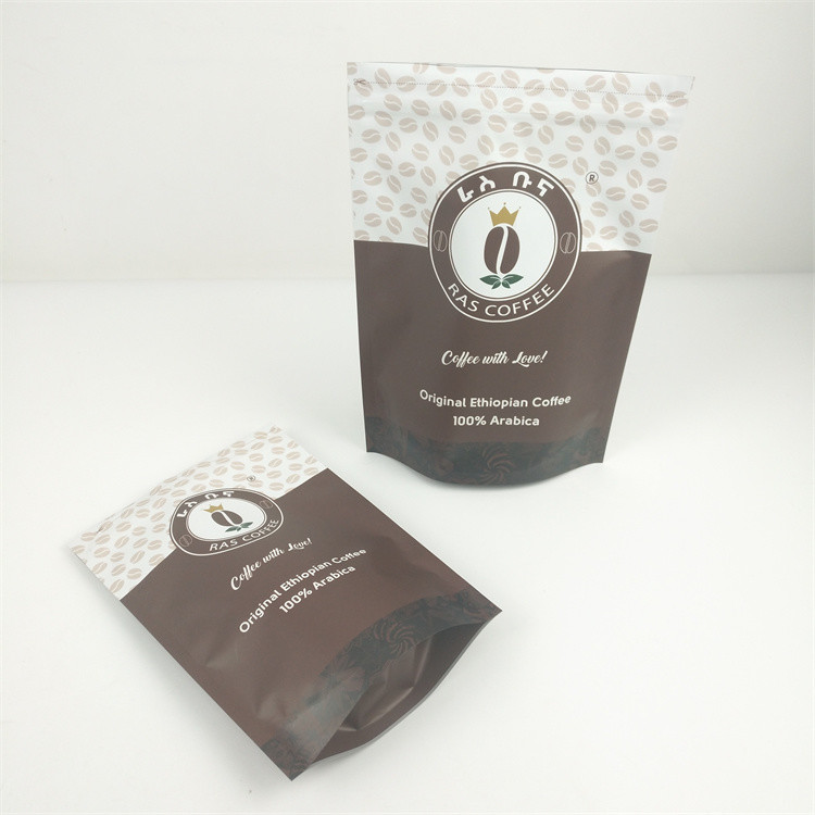 کیسه های پلاستیکی VMPET Doypack بسته بندی ضد بو Pantone CMYK 120 میکرون