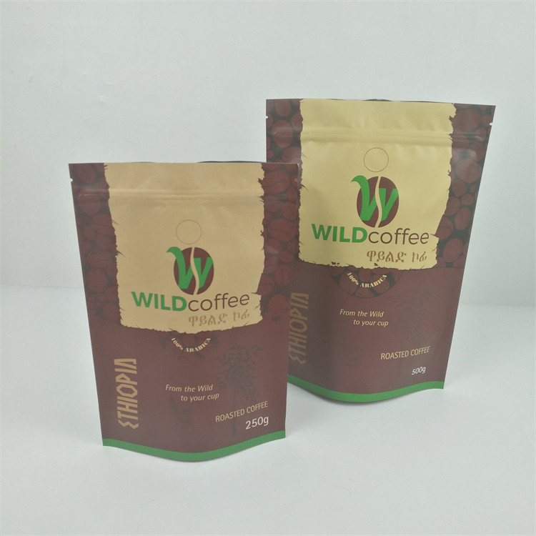 کیسه زیپ ضد بو مات VMPET CMYK Pantone 240 میکرون