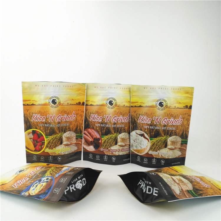 VMPET CPP Mylar Stand Up Pouch MOPP PE ضد بو 240mic Doypack