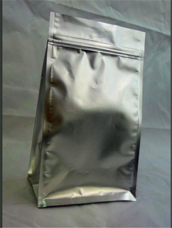 کیسه های بسته بندی آلومینیوم فویل آلومینیومی با استفاده از ziplock و چاپ رنگی
