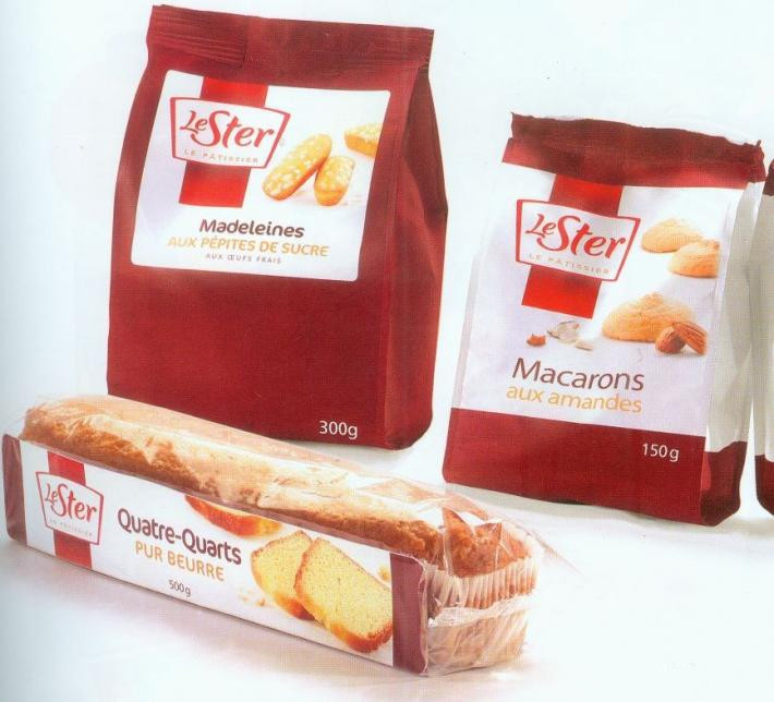 کیسه های کاغذی سفارشی بازیافتی مهر و موم چندگانه برای بسته بندی نان