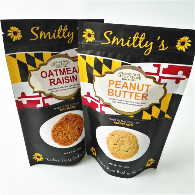 کیسه زیپ پلاستیکی Snake Doypack Food Stand Up Pouches 12C CMYK MOPP