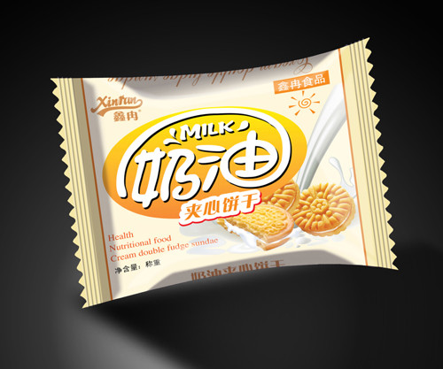 PET / VMPET / CPP بازگشت کوکی ها بسته بندی شده بسته بندی کیسه های اسنک