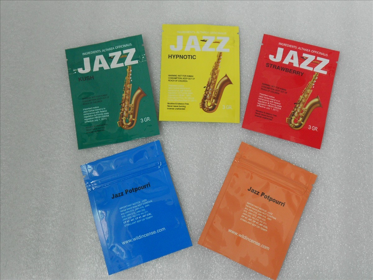 PET / VMPET / PE کیسه بسته بندی عود کننده گیاهی با چاپ CMRK یا Pantone