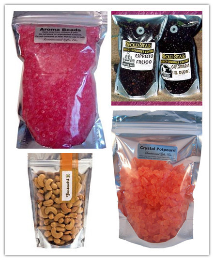 کیسه های جلو و فویل عقب را با PET / AL / NY / PE تمیز کنید