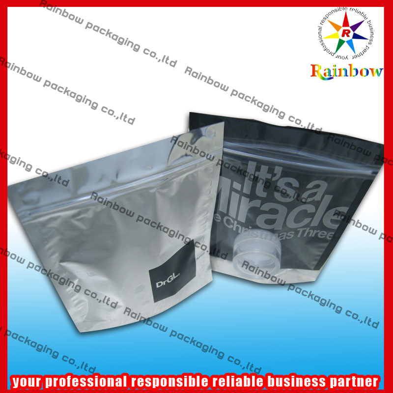 کیسه بسته بندی لوازم آرایشی و بهداشتی کیسه ای چاپ رنگی با Ziplock