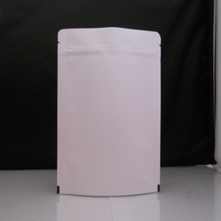 بسته بندی دانه / قهوه کیسه های کاغذ سفارشی قابل تعویض سفید