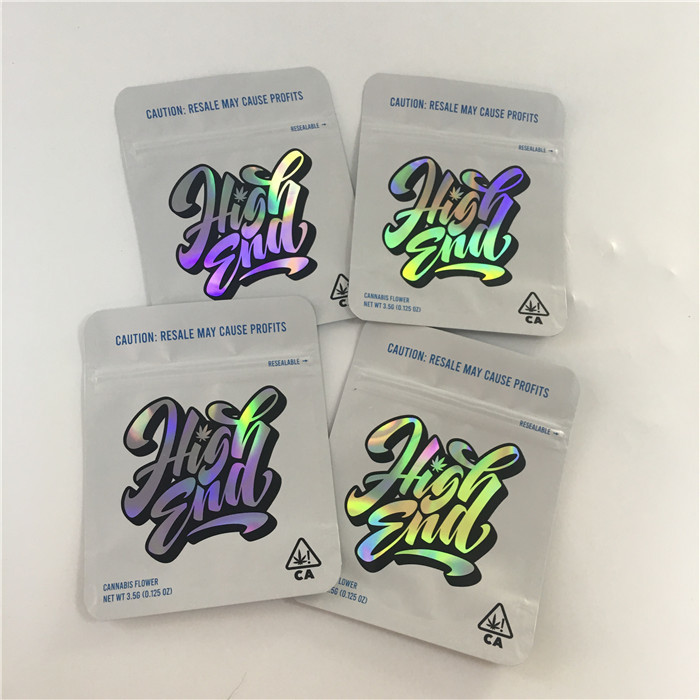 کیسه های پلاستیکی 3.5 گرمی ضد بو با شکل نامنظم کیسه مایلار خوراکی