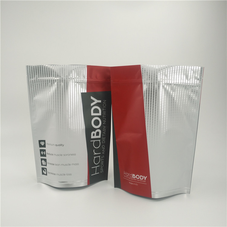 کیسه های پلاستیکی شاهدانه برای بسته بندی مواد غذایی کیسه زیپ ایستاده