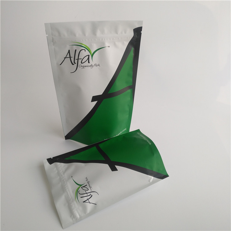 بسته بندی مواد غذایی ضد بو کیسه فویل آلومینیومی کیسه های شیرینی بیسکویت Doypack