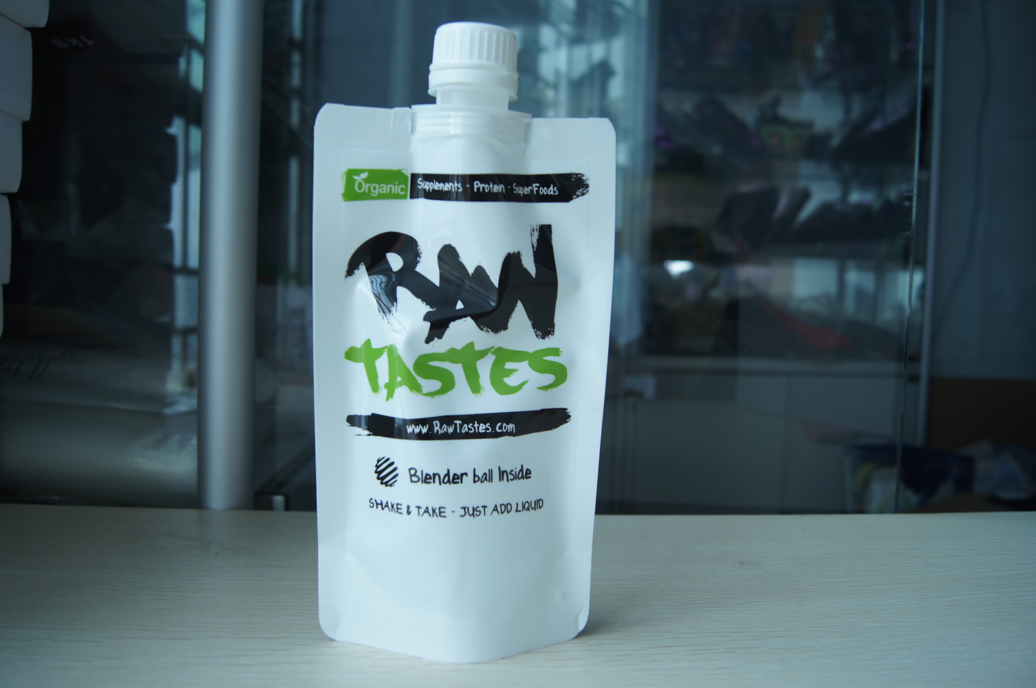 بسته بندی کیسه های پلی اتیلن / پلی اتیلن پلی اتیلن / پلی اتیلن بسته بندی شده Doypack قابل بازیافت