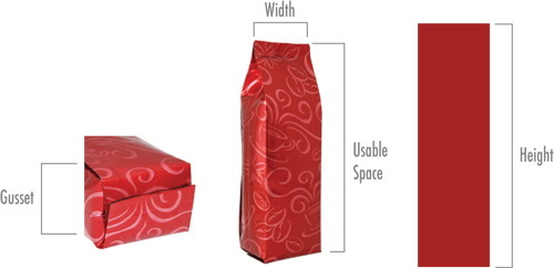 کیسه های چای کمربند بسته بندی شده بسته بندی شده Ziplock Colorful Matte Finish چاپ شده