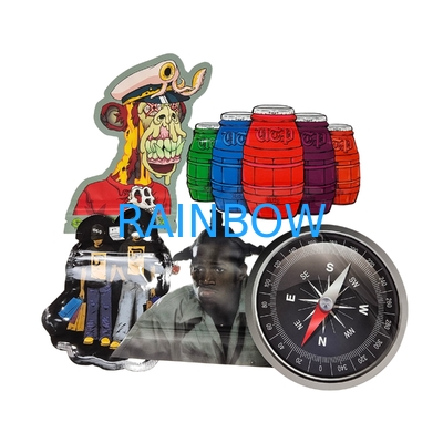 کیسه‌های مایلار خوراکی 3.5 گرمی زیپ‌لاک با شکل خاص برای بسته‌بندی آب‌نبات، گیاهان، بیسکویت و آدامس