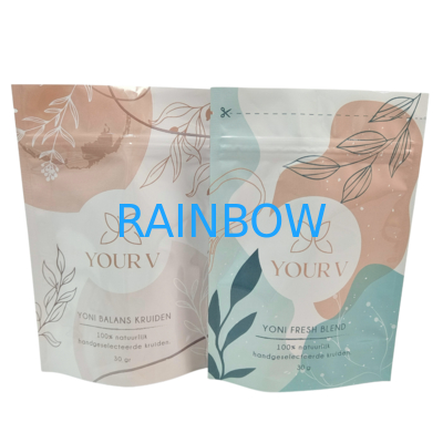کیسه‌های مایار زیست‌تخریب‌پذیر سفارشی برای نمک حمام 4OZ 5OZ کیسه ایستاده
