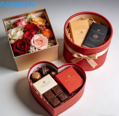 جعبه هدیه مقوایی تاشو سفارشی سازگار با محیط زیست با ضخامت 350 گرم برای جواهرات، لباس، کفش و ساعت